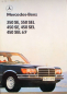 Preview: Mercedes-Benz 350 SE - 450 SEL 6.9 Modelprogram 1978 Carbrochure (10213)
